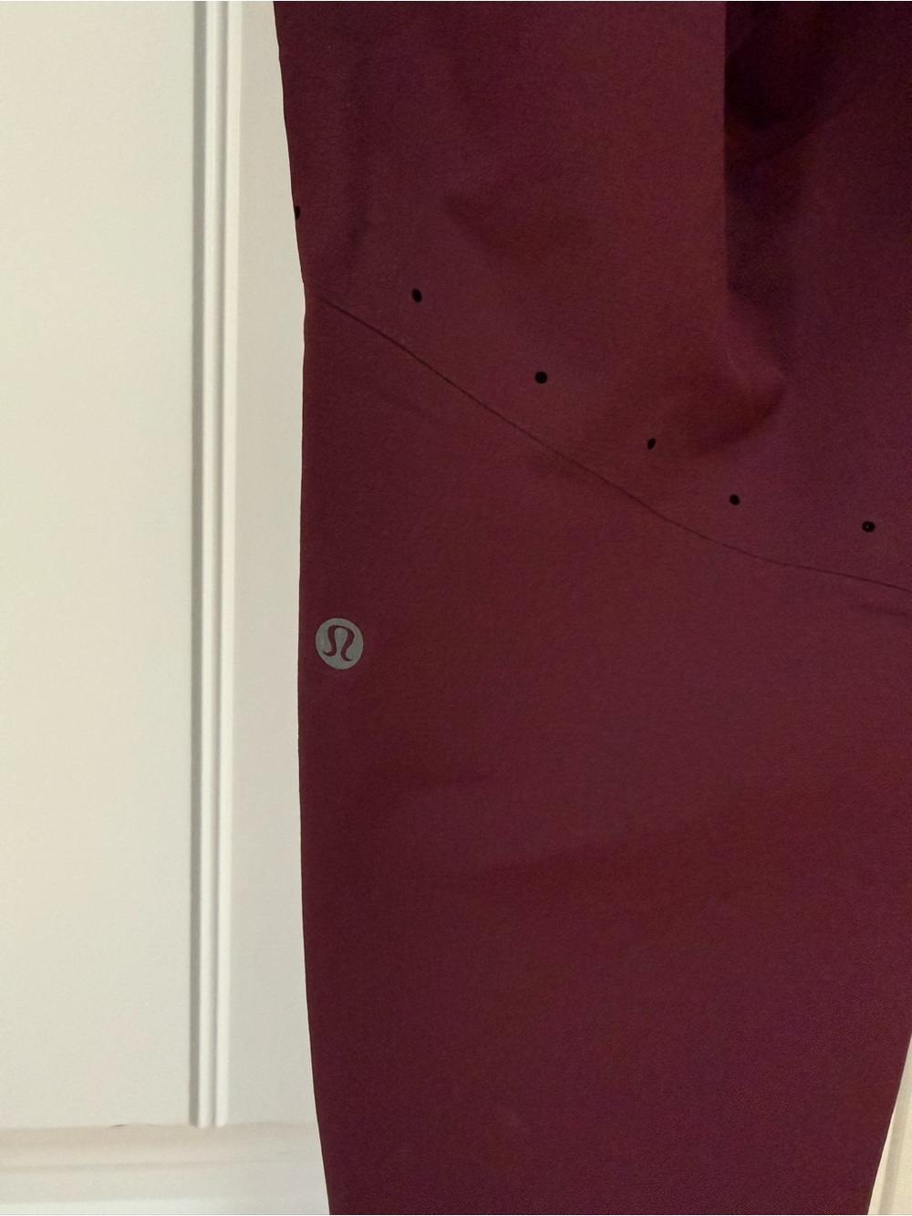 Mens Lulu Lemon Burgundy Joggers XXL - Picture 4 of 5